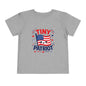Tiny Patriot Toddler Tee – Cute American Flag 4th of July Shirt