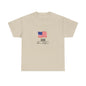 T-Shirt — American Flag "God Over Nation" Patriotic Faith Tee