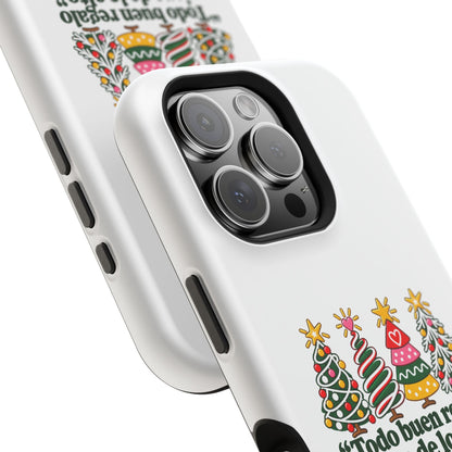 Christmas Grandma Phone Case — “Todo buen regalo viene de lo alto” Magnetic Impact-Resistant Case