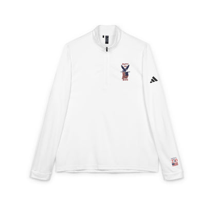 Adidas Quarter-Zip Pullover — "250 America Duty to God" Embroidered