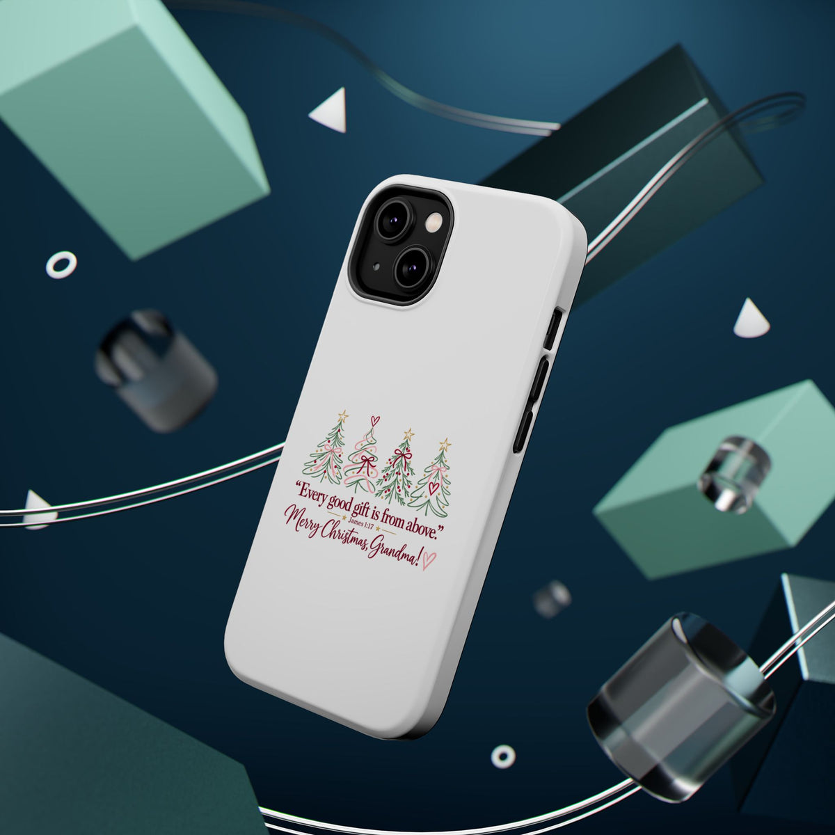 Christmas Grandma Phone Case — “Every good gift is from above” Magnetic Impact-Resistant Case