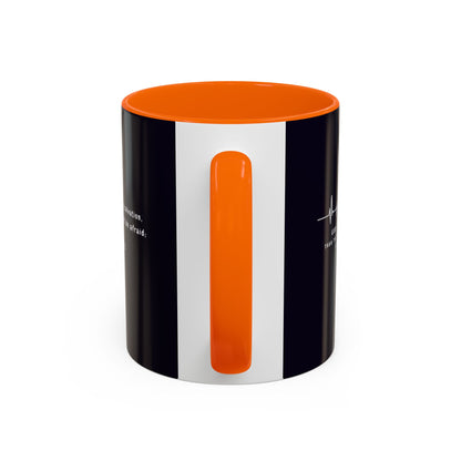 Christian faith gift  Coffee Mug — 'Tetelestai' Cross Design with Isaiah 12:2 Scripture (11/15oz Accent Mug)