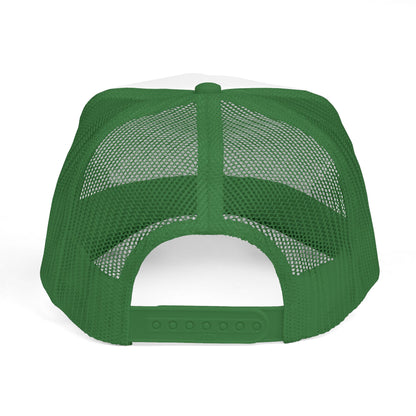 Southern Faith Trucker Cap — "You Can't Stop What God Got Planned" Mesh Hat