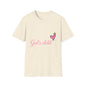 God's Child T-Shirt — Pink Heart Christian Faith Tee
