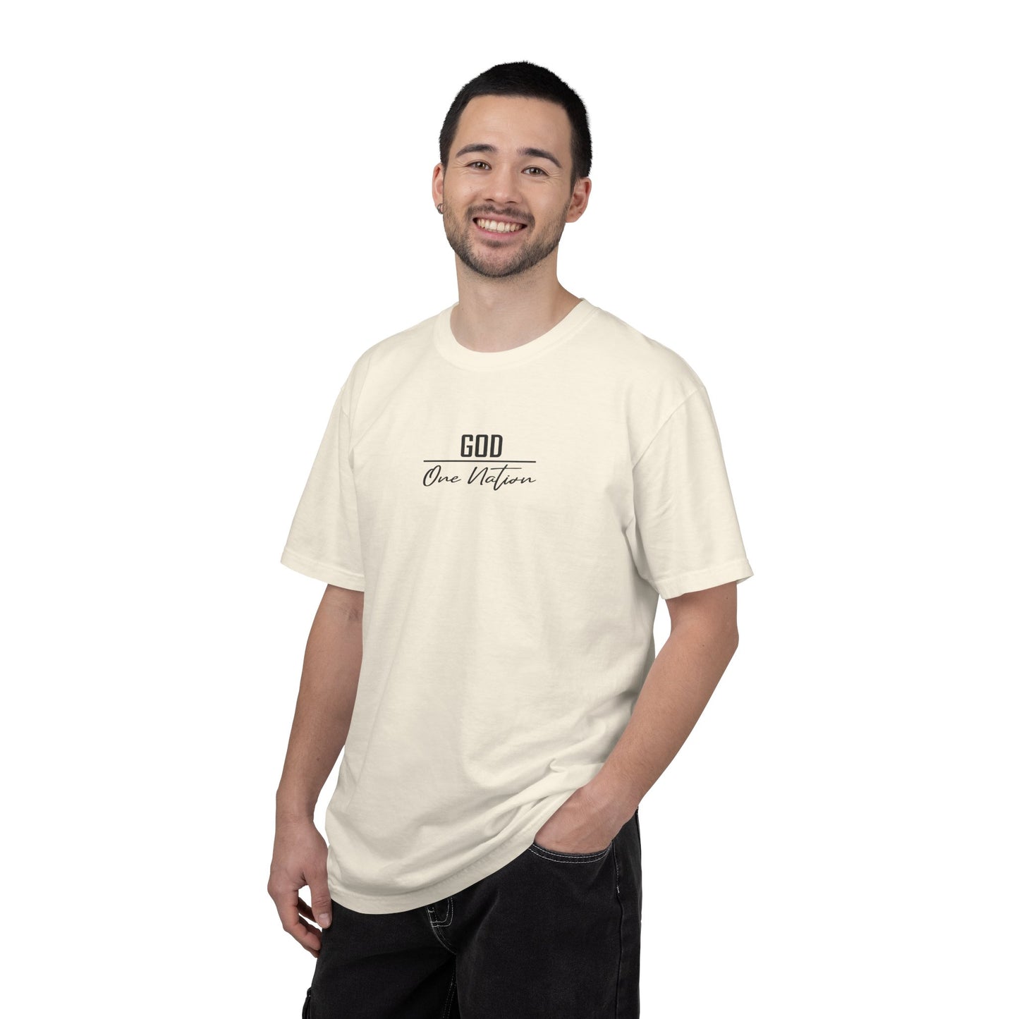 Jesus Is The Way T-Shirt — “God One Nation” Christian Faith Tee (John 14:6)