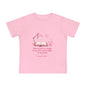 Baby T-Shirt — "Your word is a lamp" Psalm 119:105 Pink Nursery Tee