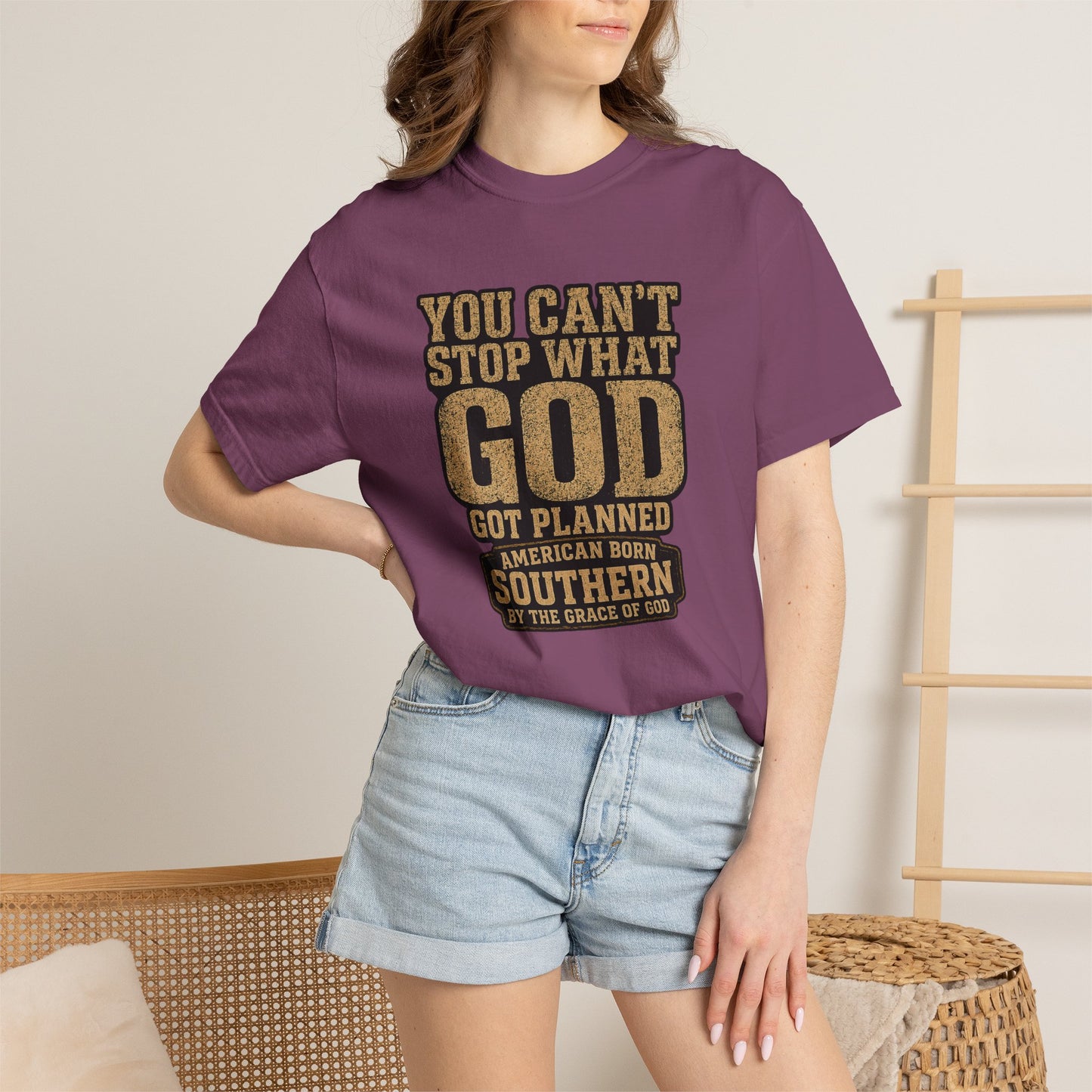 BIG FROST You Can't Stop What God Got Planned DOUBLE SIDED PRINT Tee