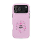 Pink Faith Phone Case — "God Is So Much Bigger Than..." Magnetic Impact-Resistant Case