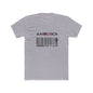 America Barcode Cross T-Shirt – "Jesus Paid It All" Christian Faith Tee