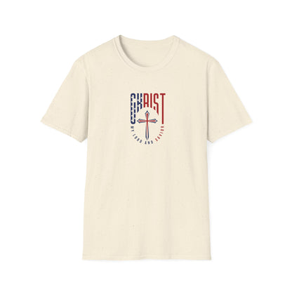Patriotic 'Christ My Lord and Savior' T-Shirt