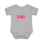 Baby Bodysuit "XOXO God's Favorite" — Cute Pink Valentine Infant Onesie