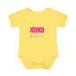 Baby Bodysuit "XOXO God's Favorite" — Cute Pink Valentine Infant Onesie