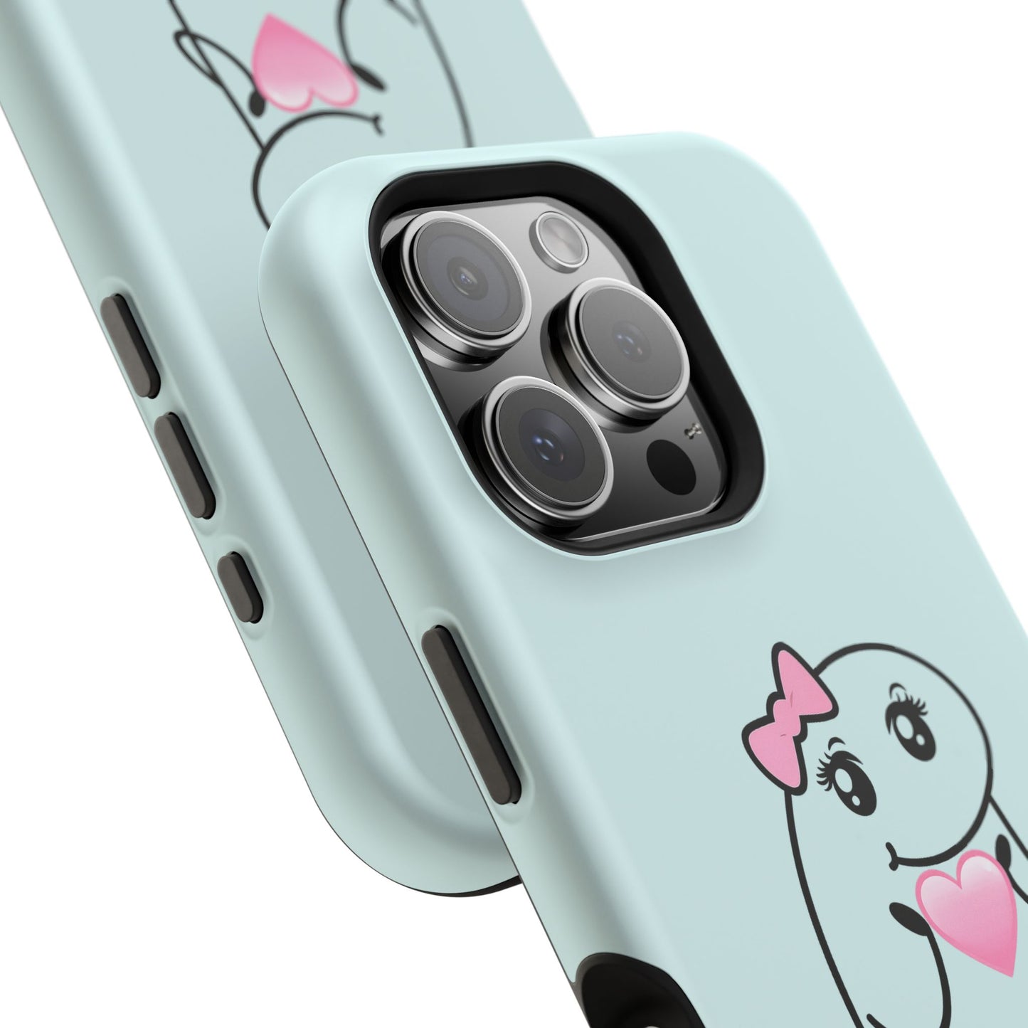 Christian Cute Heart Phone Case — "I Know Jesus Loves Me So Much" Magnetic Impact-Resistant Case