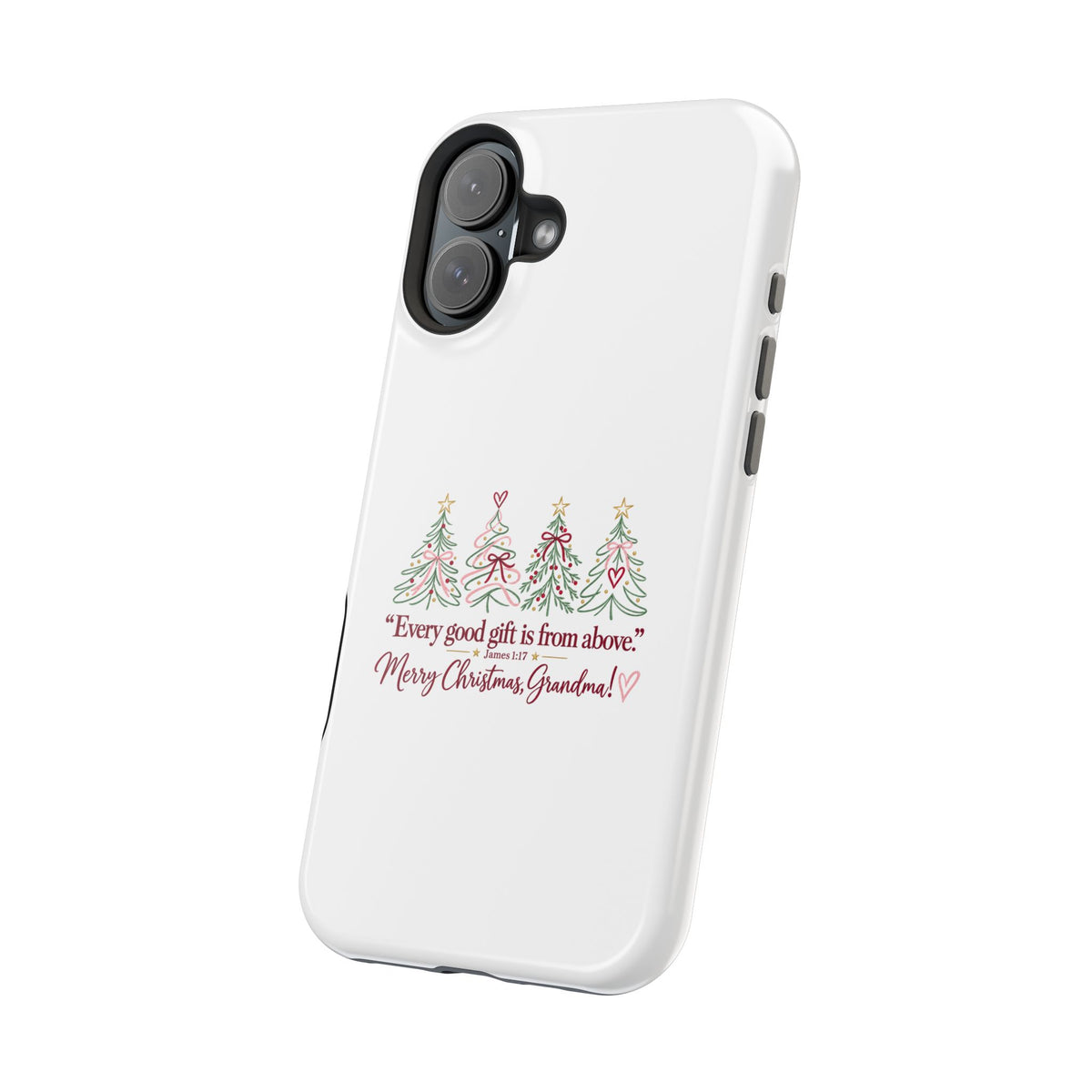 Christmas Grandma Phone Case — “Every good gift is from above” Magnetic Impact-Resistant Case