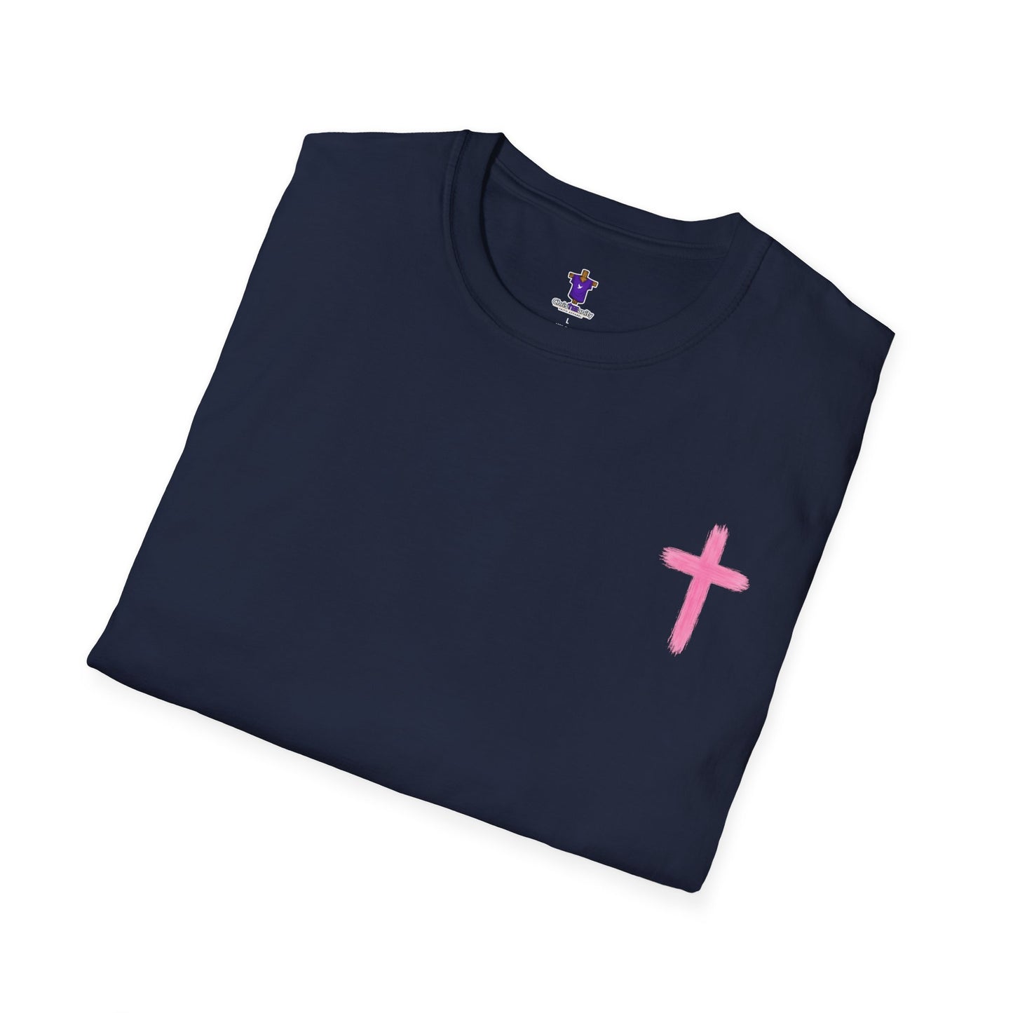 Christian T-Shirt – “Jesus Washed Away Our Sins” Cute Washing Machine Design