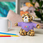 Jesus Rainbow Tee Teddy Bear - Plush Stuffed Animal with Faith Shirt