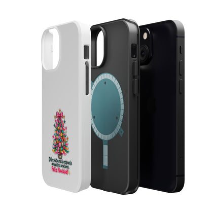 Spanish| Christmas Tree Phone Case - "Feliz Navidad" Spanish Holiday Magnetic Impact-Resistant Case