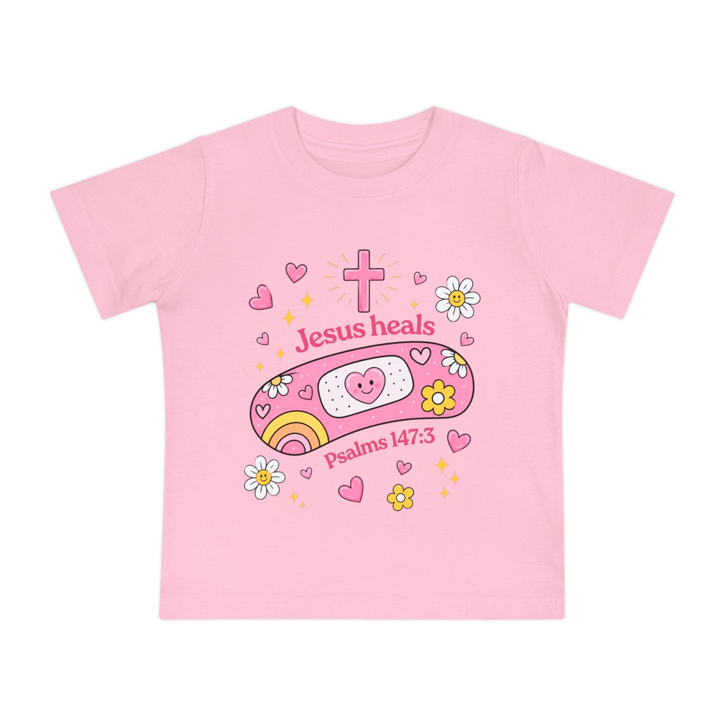 Baby T-Shirt "The Lord Is My Shepherd" Cute Sheep Christian Infant Tee