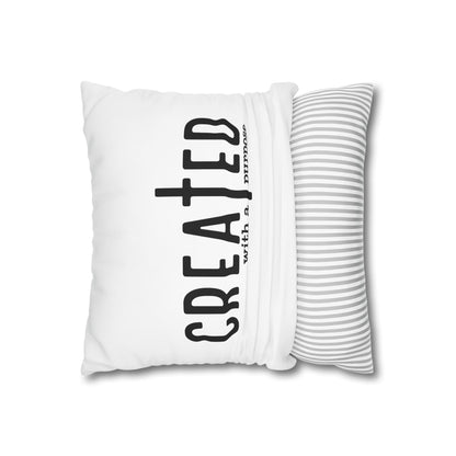Child of God Heart Pillowcase — Square Decorative Throw Pillow Cover