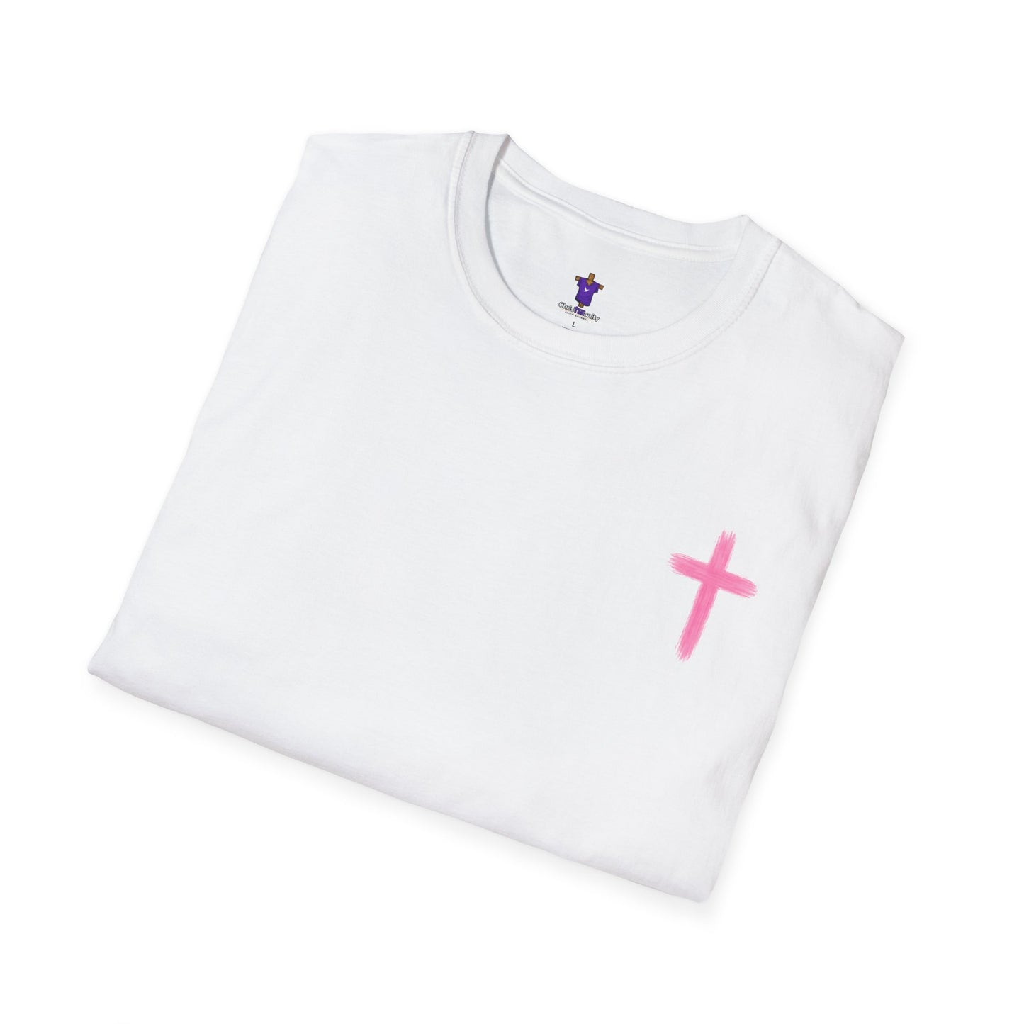 Christian T-Shirt – “Jesus Washed Away Our Sins” Cute Washing Machine Design