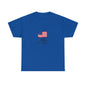 T-Shirt — American Flag "God Over Nation" Patriotic Faith Tee