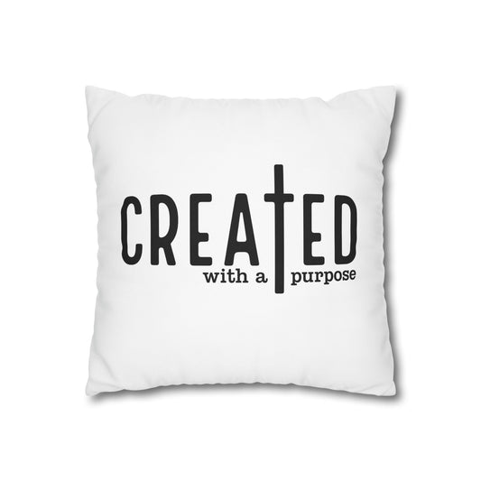 Child of God Heart Pillowcase — Square Decorative Throw Pillow Cover