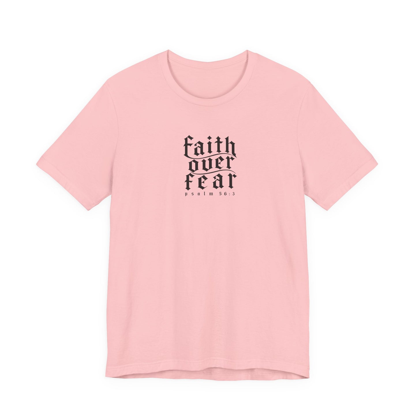 Faith Over Fear Tee — Christian Cross Graphic T-Shirt
