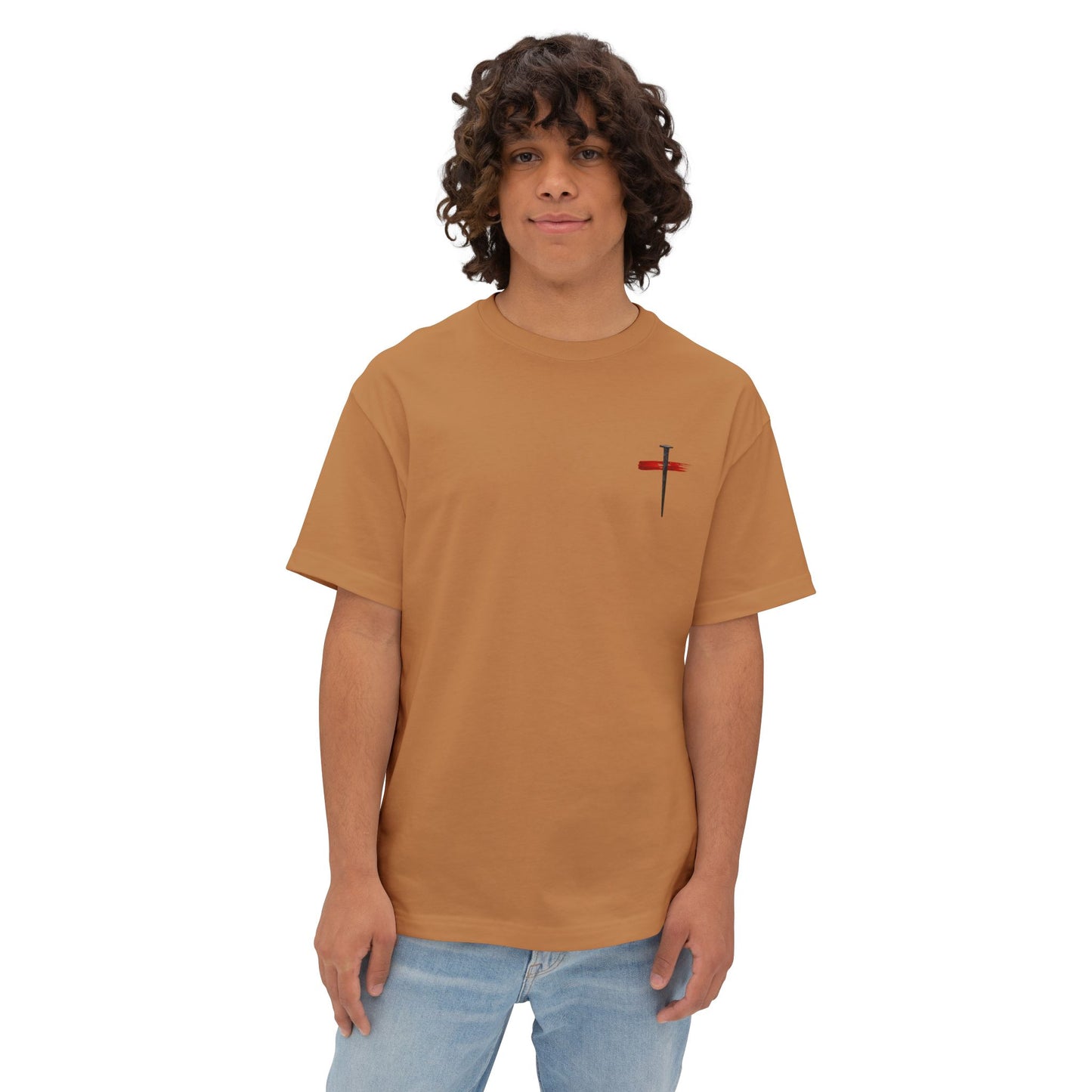 UNISEX BOXY TEE John 14:8 Faith Tee — “If God Is All You Have, You Have All You Need” Oversized TEE