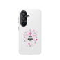 Christian Phone Case — "God Is So Much Bigger Than..." Pink Faith Protective Magnetic Case