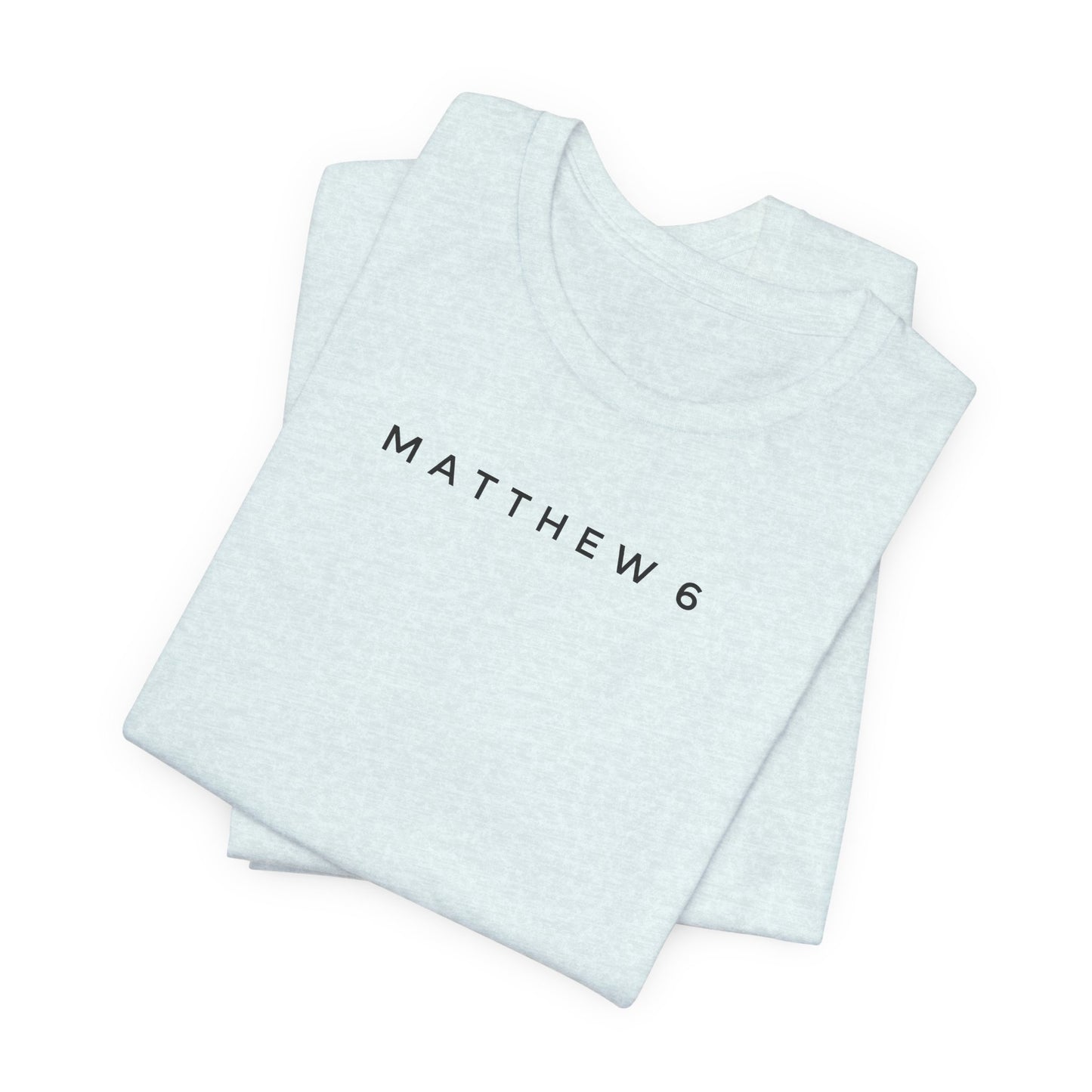 Matthew 6 Prayer Cross Tee — Our Father Lord's Prayer Christian T-Shirt