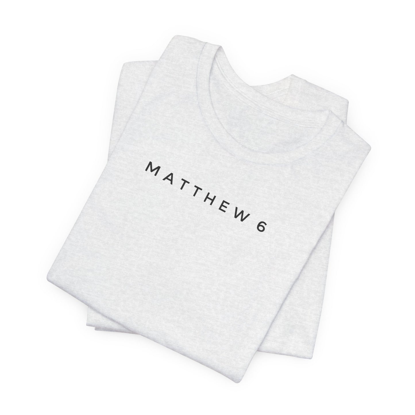 Matthew 6 Prayer Cross Tee — Our Father Lord's Prayer Christian T-Shirt