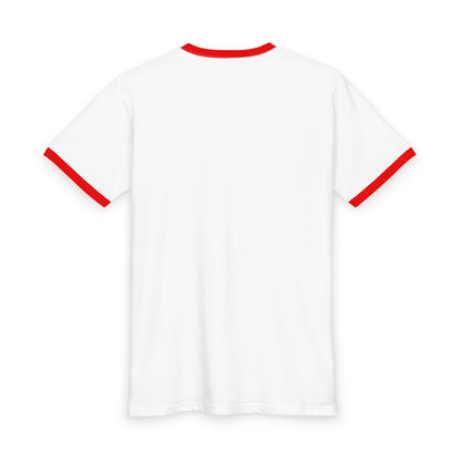 Connect to God Prayer Ringer Tee — Christian Faith Graphic T‑Shirt