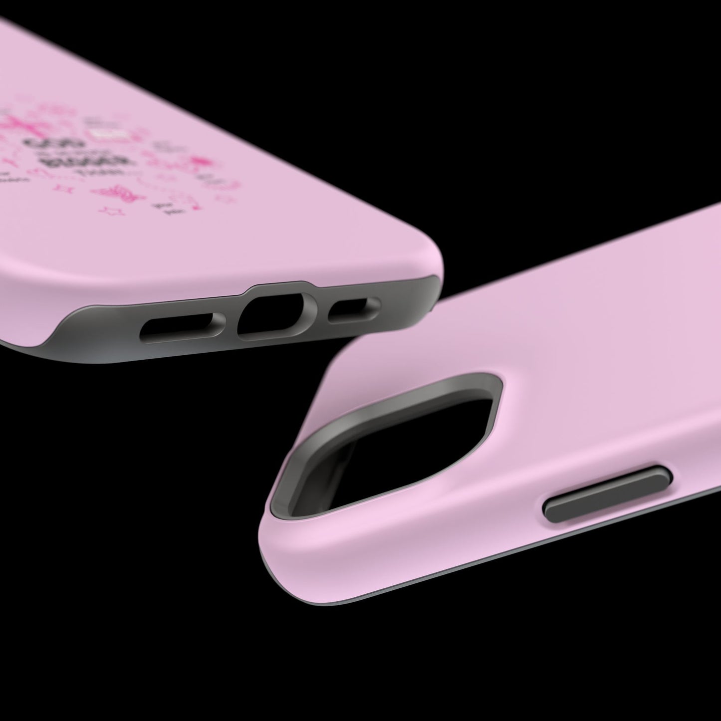 Pink Faith Phone Case — "God Is So Much Bigger Than..." Magnetic Impact-Resistant Case