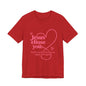 Jesus Chose You Heart Tee — Christian Faith Inspirational T-Shirt