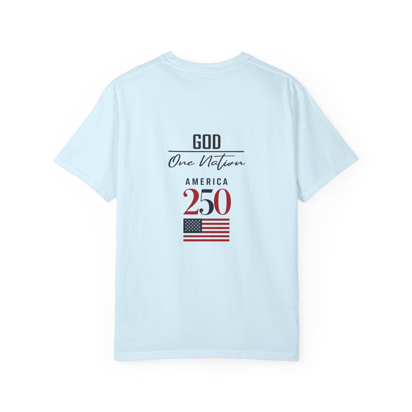 Patriotic Fathers Are Like Noah T-Shirt — "They Build Before the Storm Comes" (America 250)