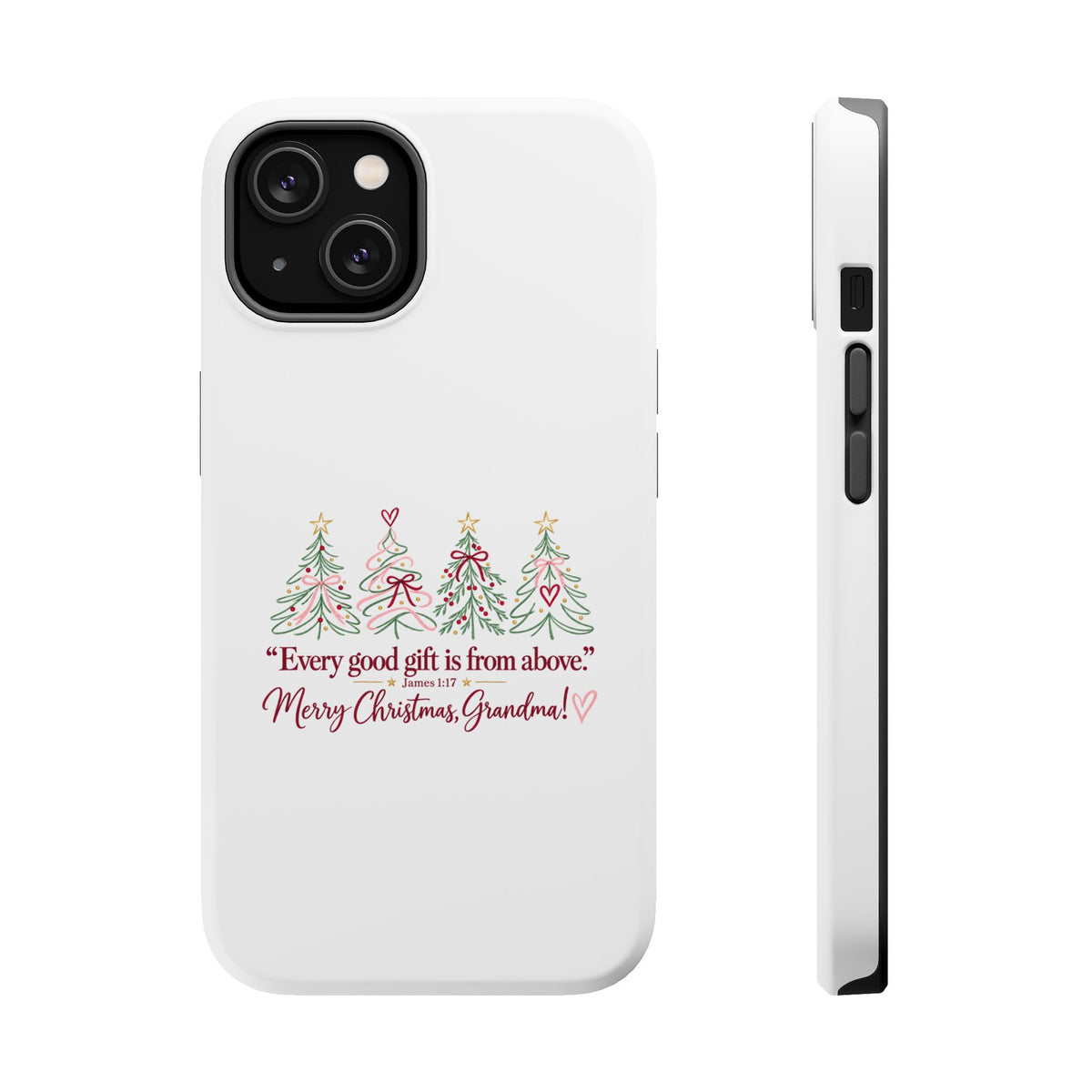 Christmas Grandma Phone Case — “Every good gift is from above” Magnetic Impact-Resistant Case