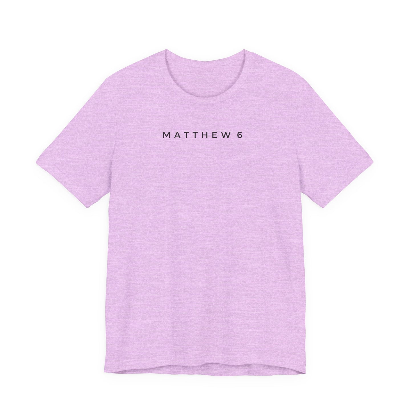 Matthew 6 Prayer Cross Tee — Our Father Lord's Prayer Christian T-Shirt