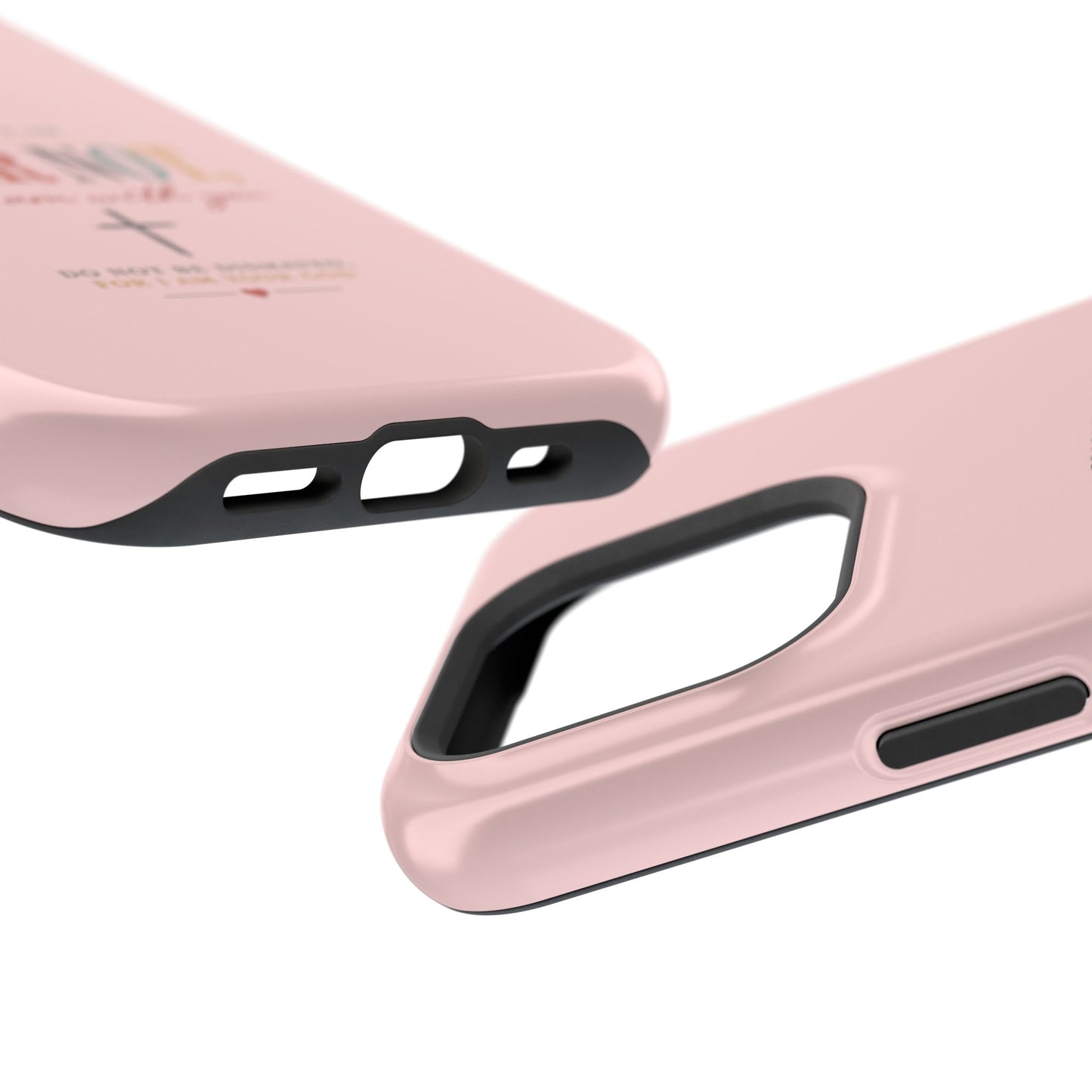Fear Not Isaiah 41:10 Pink Magnetic Impact Phone Case
