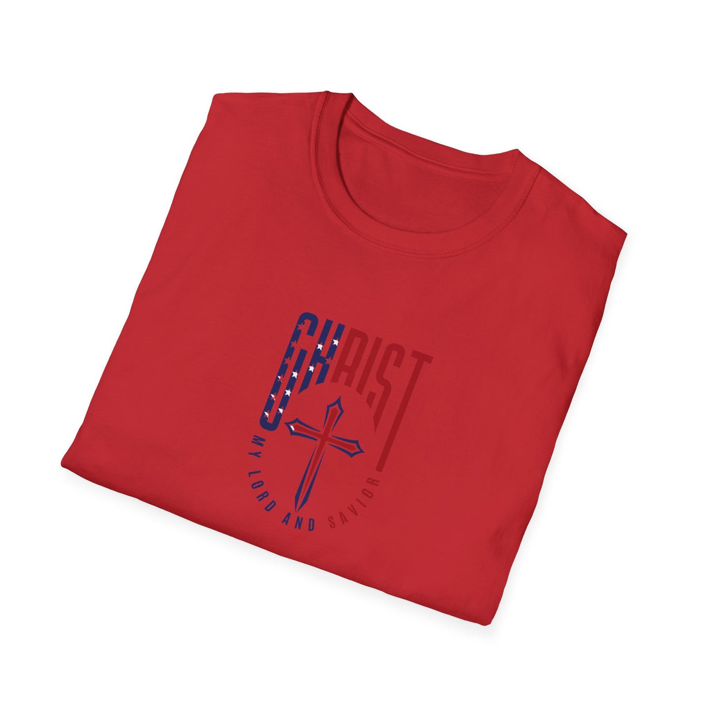 Patriotic 'Christ My Lord and Savior' T-Shirt