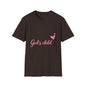 God's Child T-Shirt — Pink Heart Christian Faith Tee