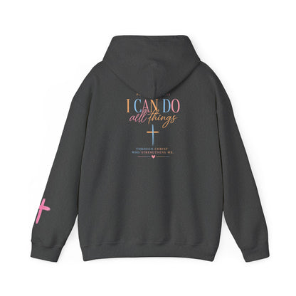 I Can Do All Things Christian Hoodie — Inspirational Faith Pullover
