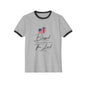 America 250 Blessed Unisex Cotton Ringer T-Shirt
