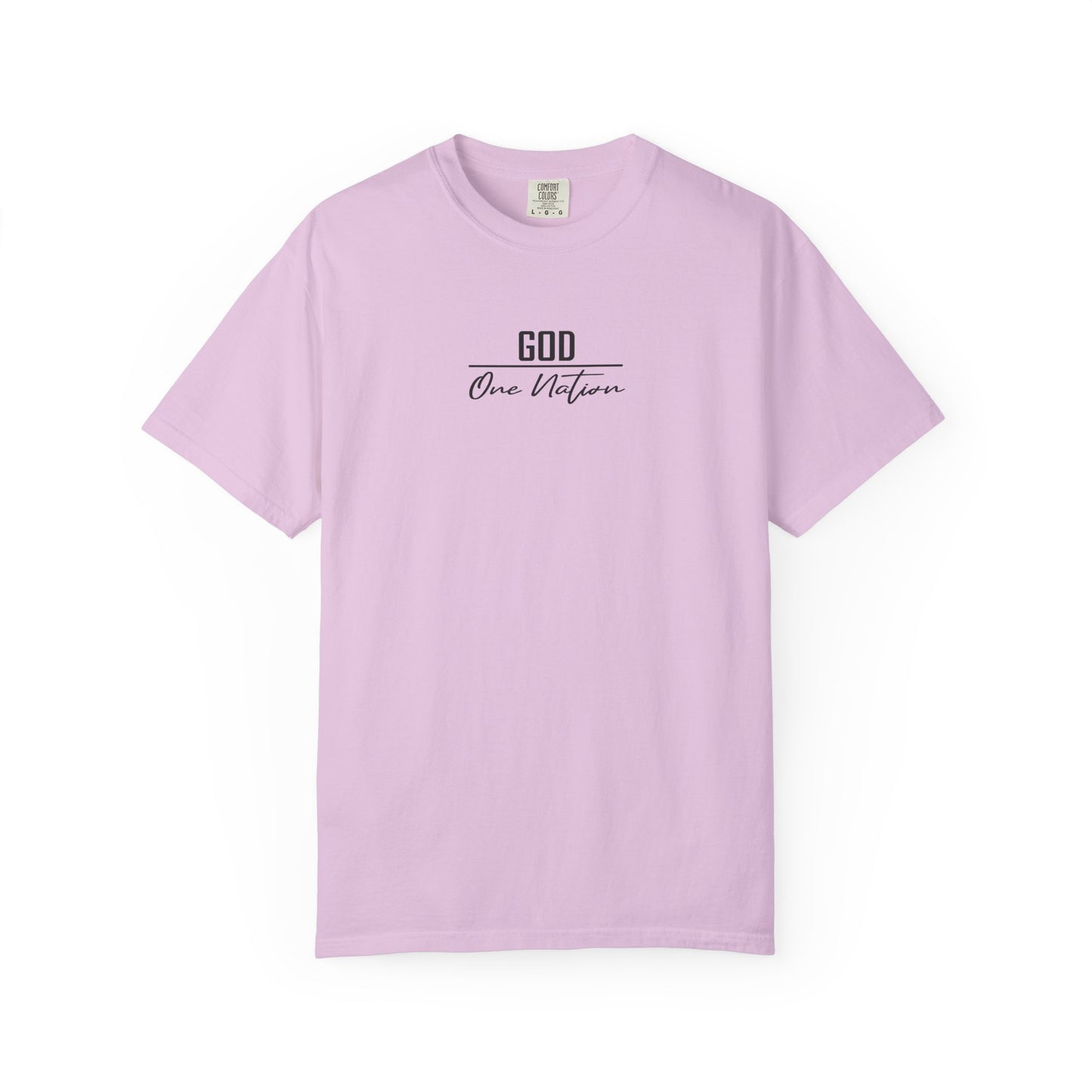 Jesus Is The Way T-Shirt — “God One Nation” Christian Faith Tee (John 14:6)