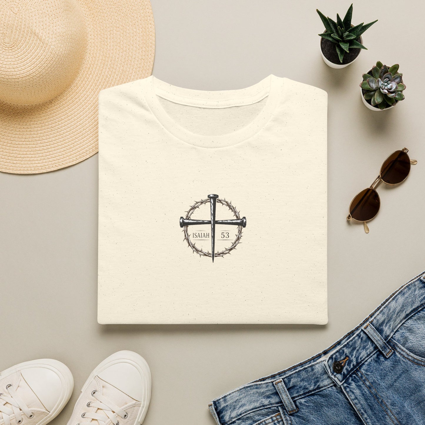 Isaiha 53 Cross & Thorns T-Shirt