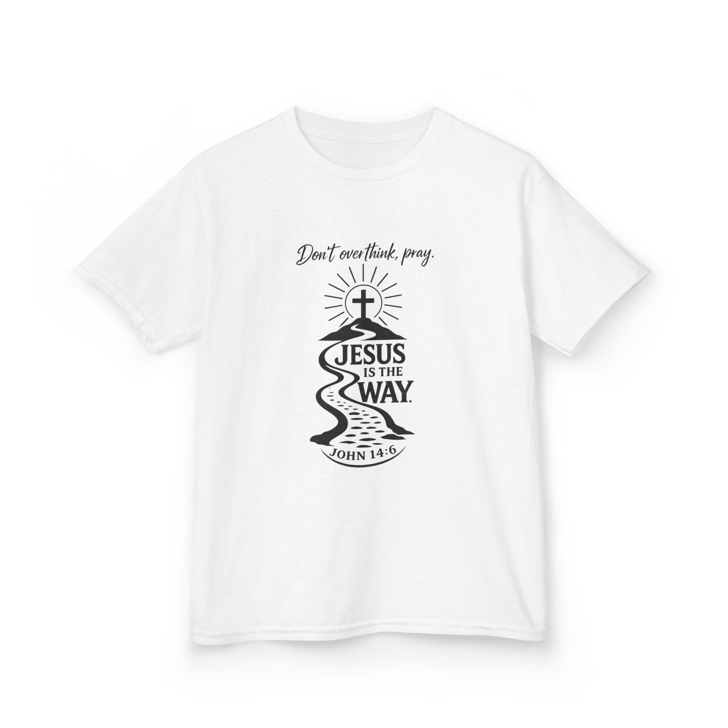 UnisexKids Tee — "Jesus Is The Way" Faith Graphic (John 14:6)