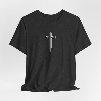 Christian Cross Tee — “Do Not Be Deceived” Inspirational Scripture T‑Shirt