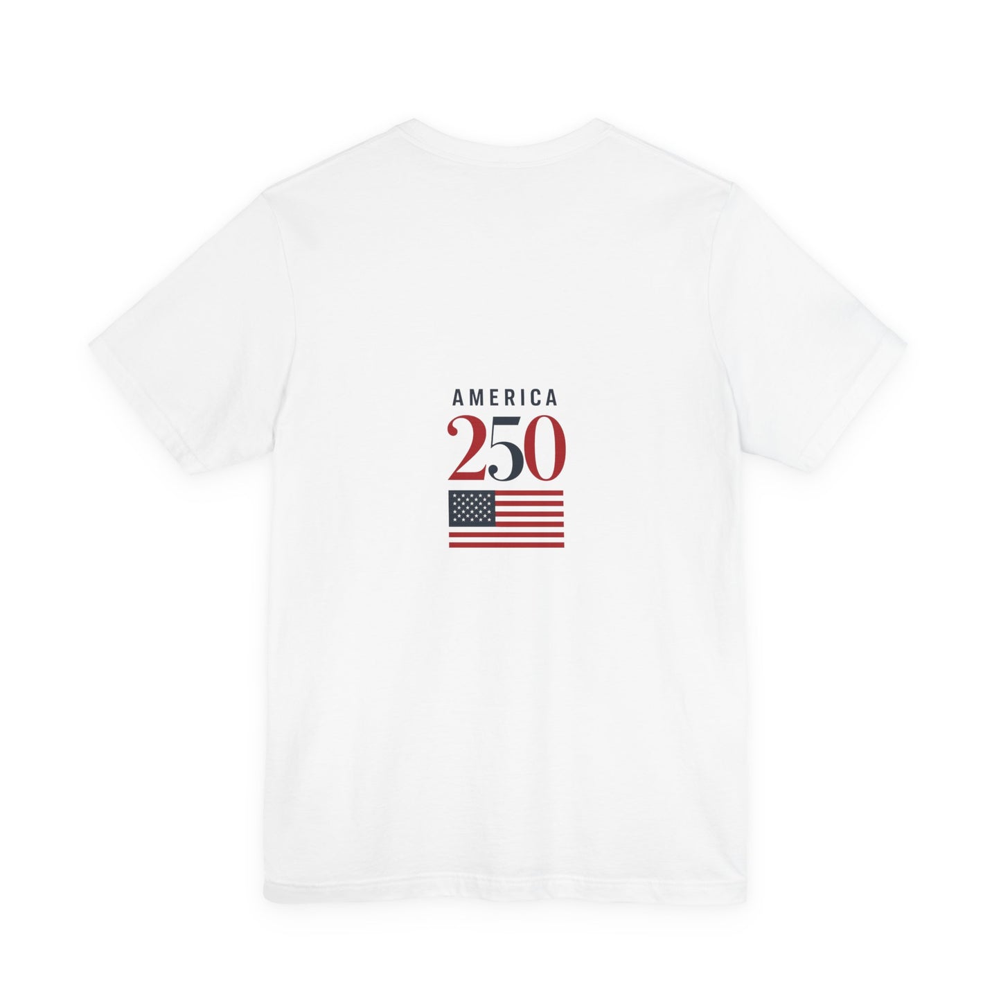 Stand for the Flag, Kneel for the Cross Tee — America 250 Patriotic T‑Shirt