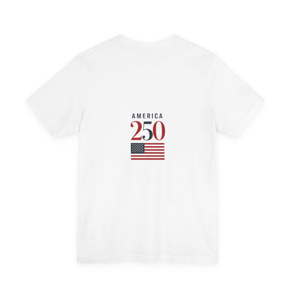 Stand for the Flag, Kneel for the Cross Tee — America 250 Patriotic T‑Shirt