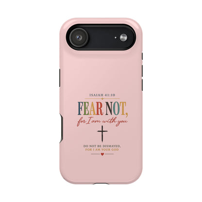 Fear Not Isaiah 41:10 Pink Magnetic Impact Phone Case