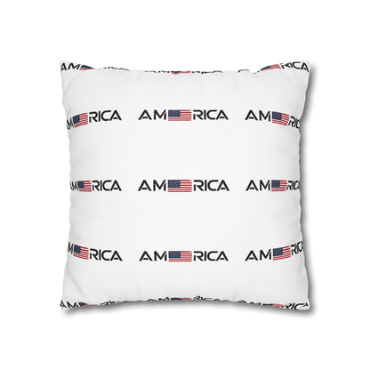 Blessed Is The Nation Pillow — America Psalm 33:12 Patriotic Decorative Pillowcase